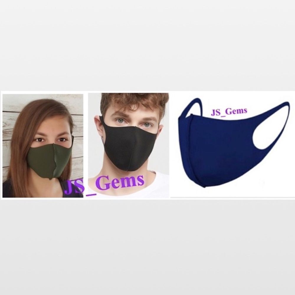 6 New Adult Neoprene Face Masks Home